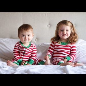 Hanna Anderson 18-24mo Christmas pajama set